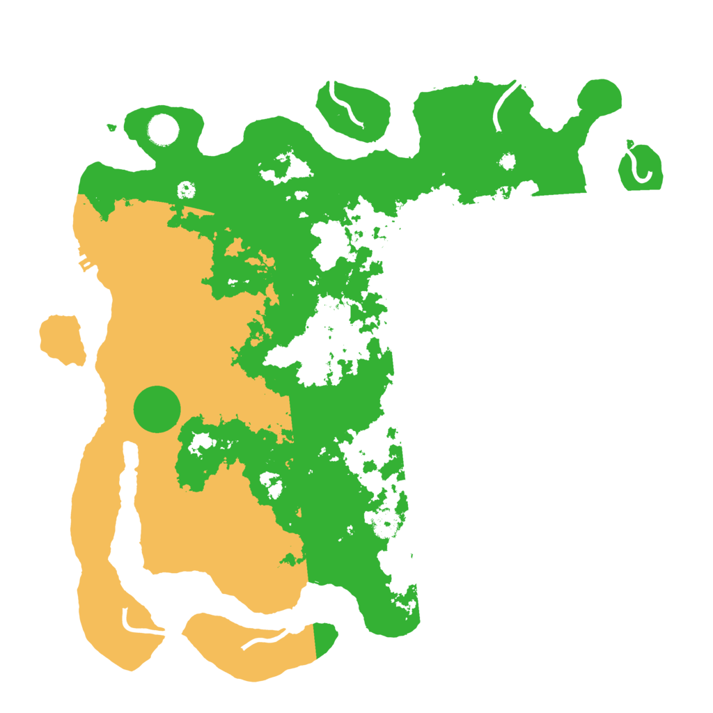 Biome Rust Map: Procedural Map, Size: 4000, Seed: 1779925426