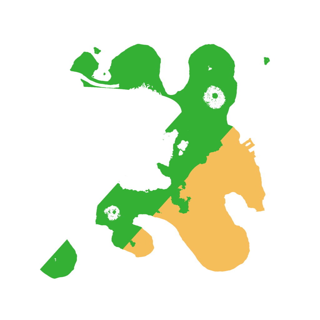 Biome Rust Map: Procedural Map, Size: 2250, Seed: 2