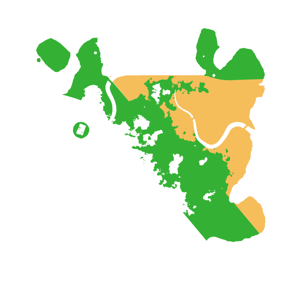Biome Rust Map: Procedural Map, Size: 3000, Seed: 311315028