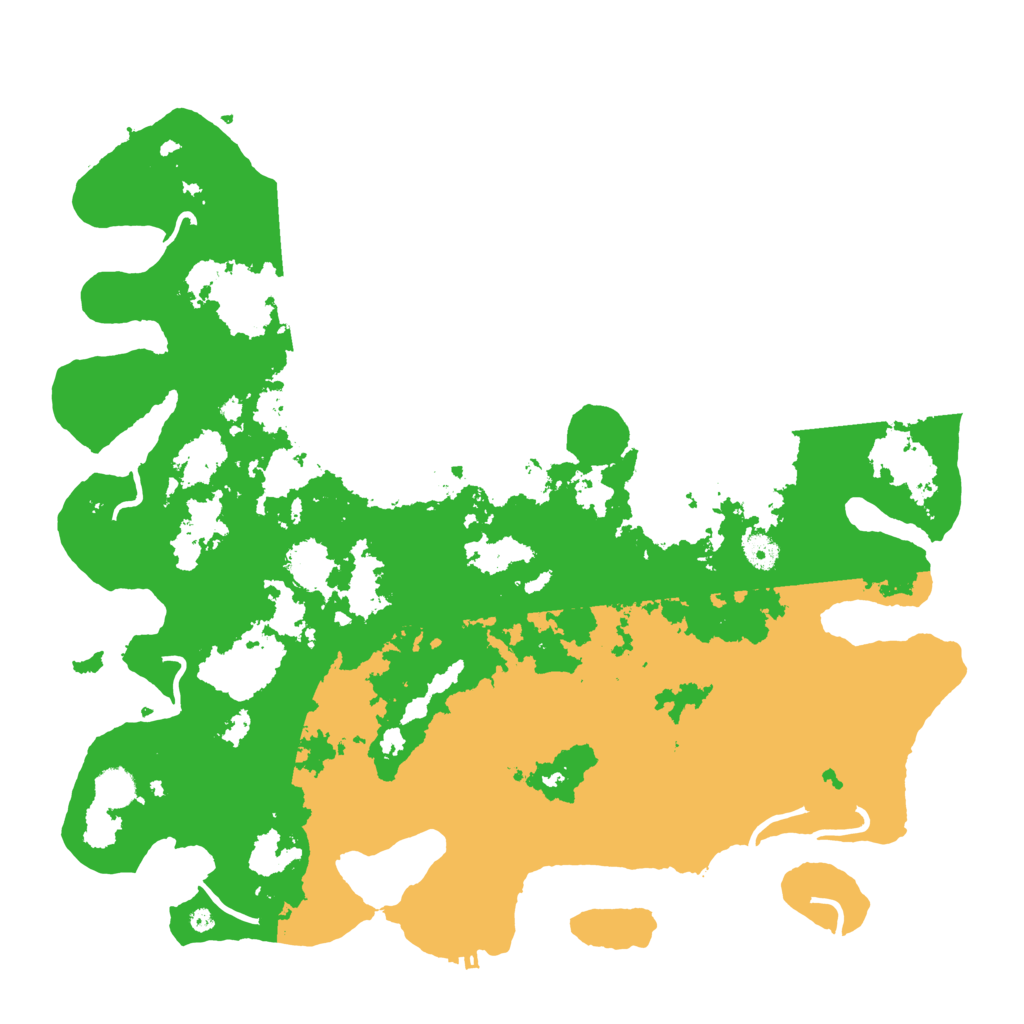 Biome Rust Map: Procedural Map, Size: 4500, Seed: 41654