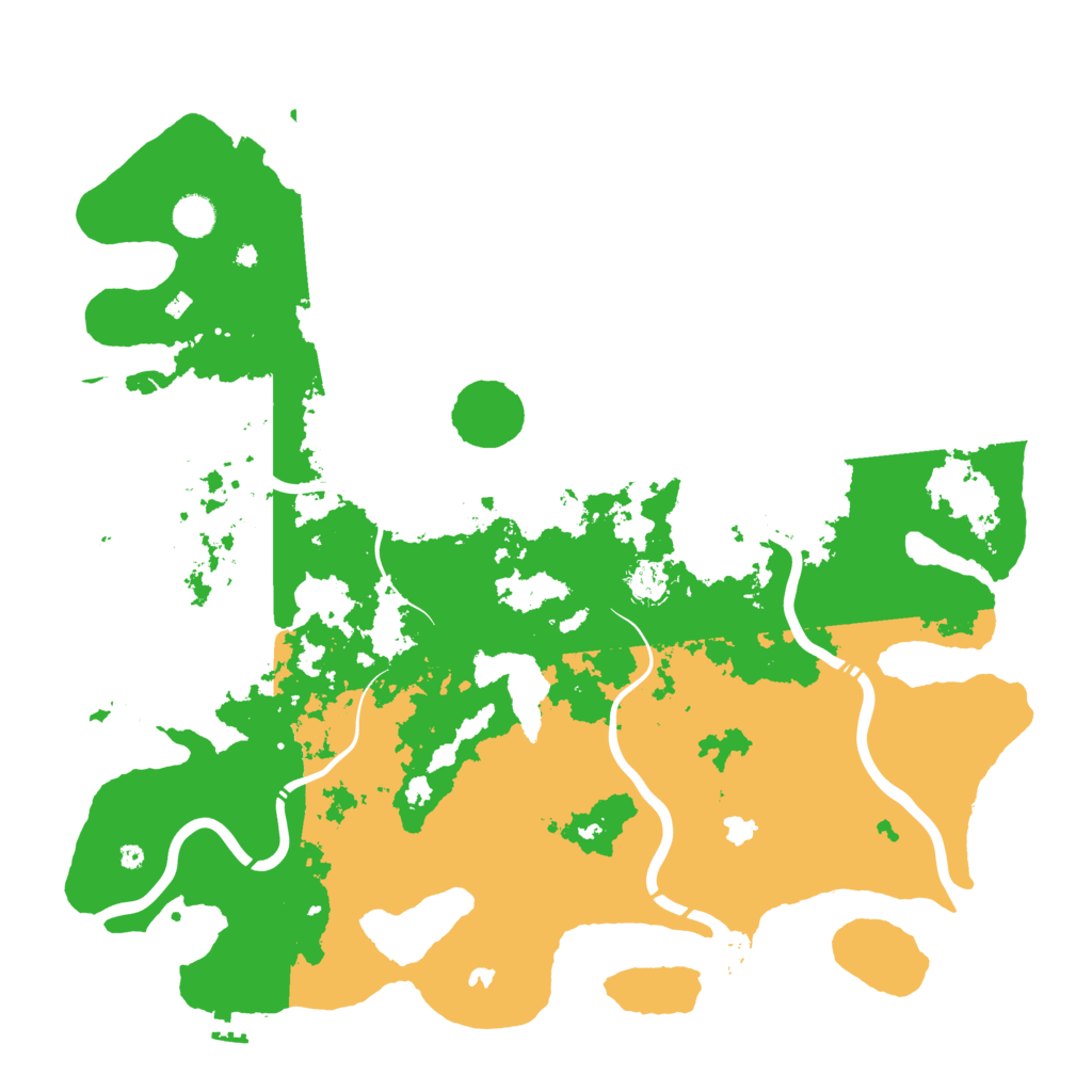 Biome Rust Map: Procedural Map, Size: 4500, Seed: 41654