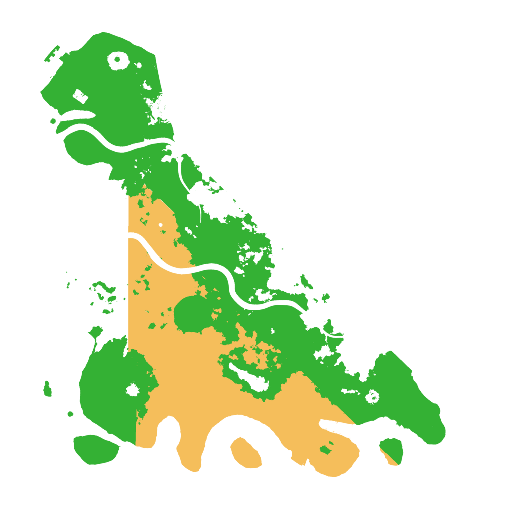 Biome Rust Map: Procedural Map, Size: 3800, Seed: 779373300