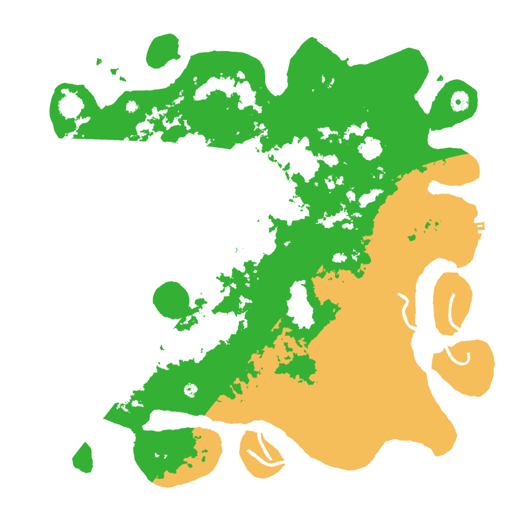Biome Rust Map: Procedural Map, Size: 4000, Seed: 537636754
