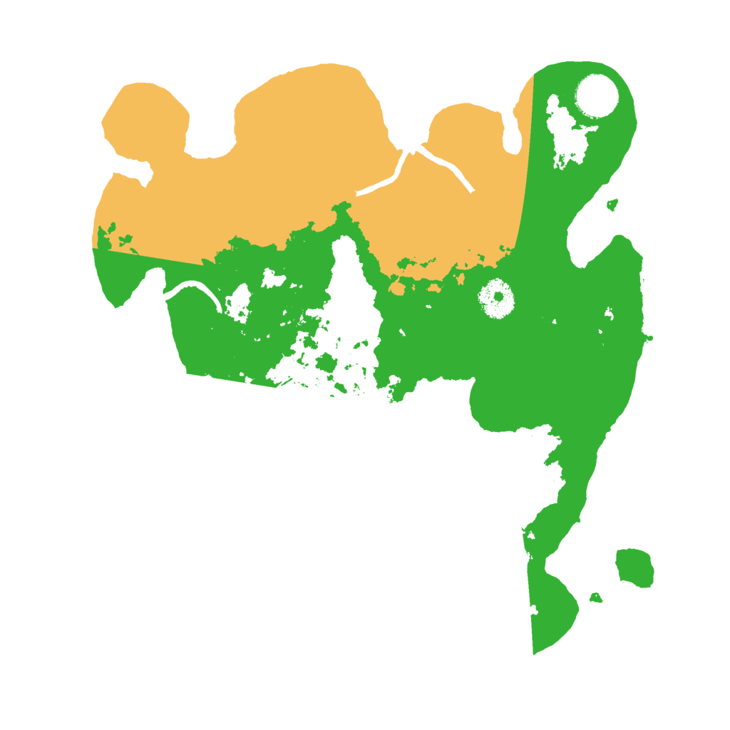 Biome Rust Map: Procedural Map, Size: 3000, Seed: 711467606