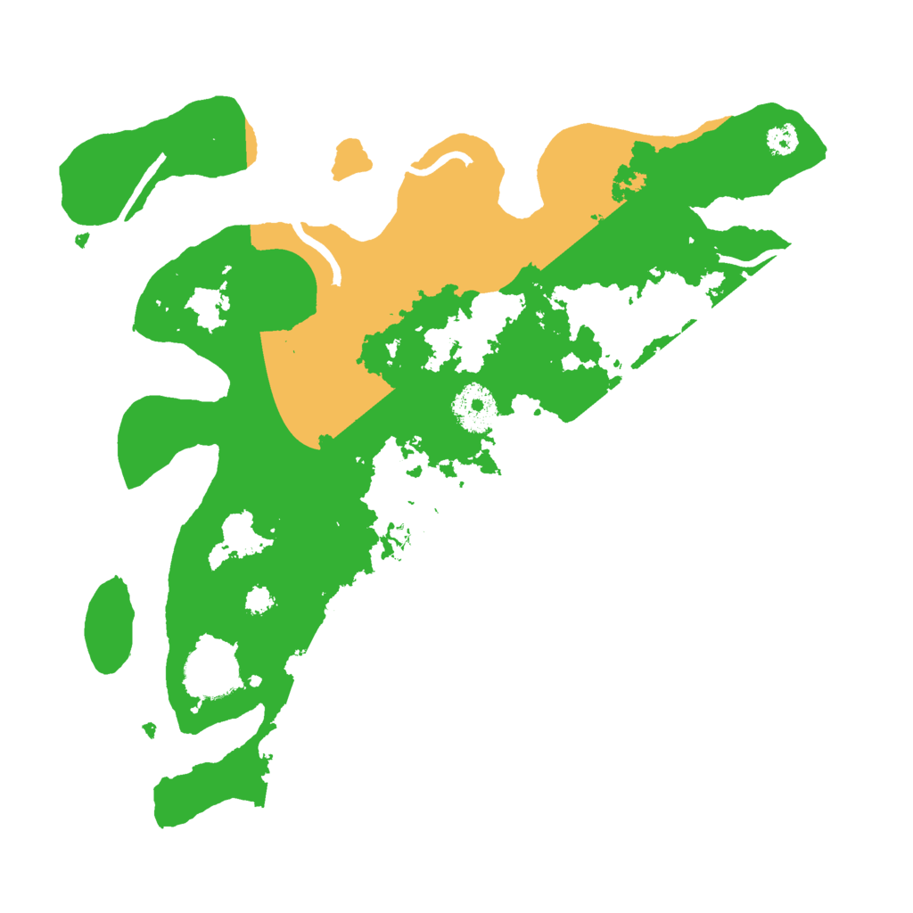 Biome Rust Map: Procedural Map, Size: 3000, Seed: 599964