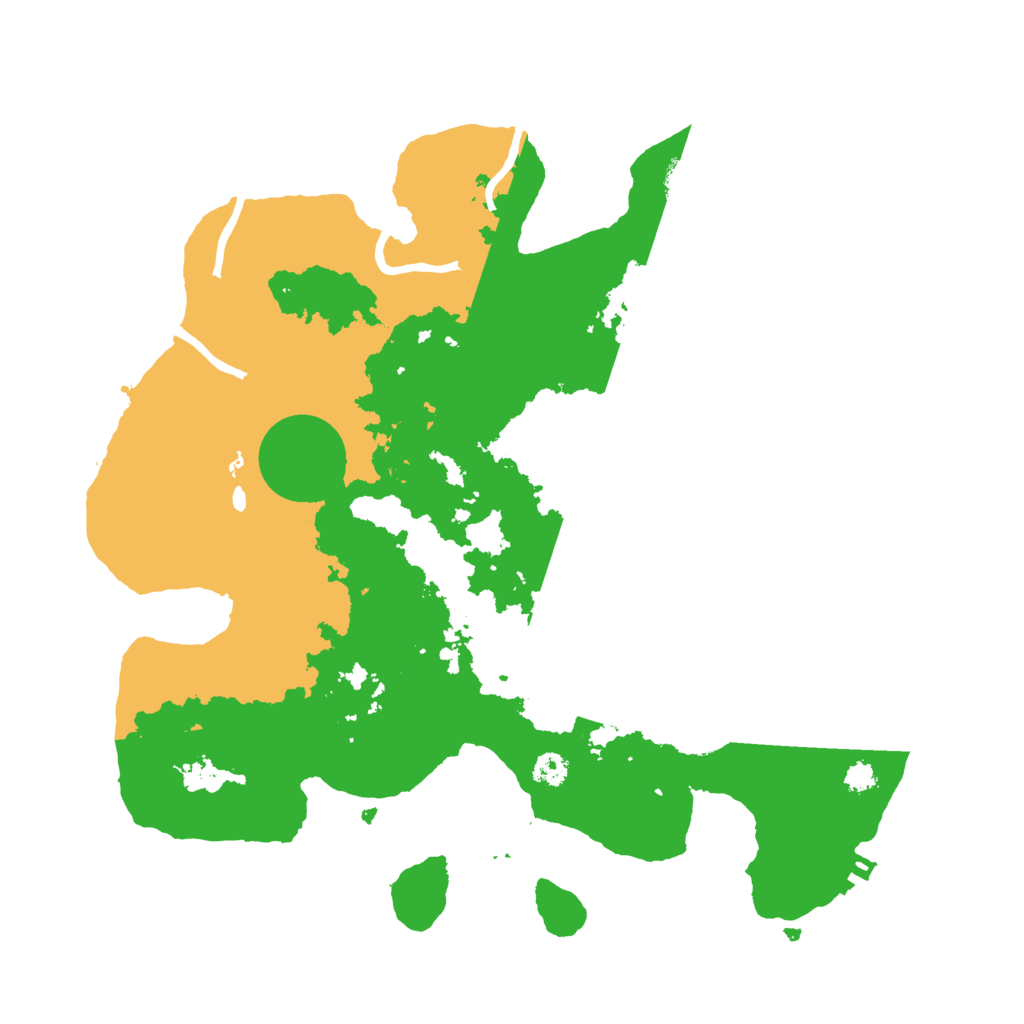 Biome Rust Map: Procedural Map, Size: 3100, Seed: 202041112