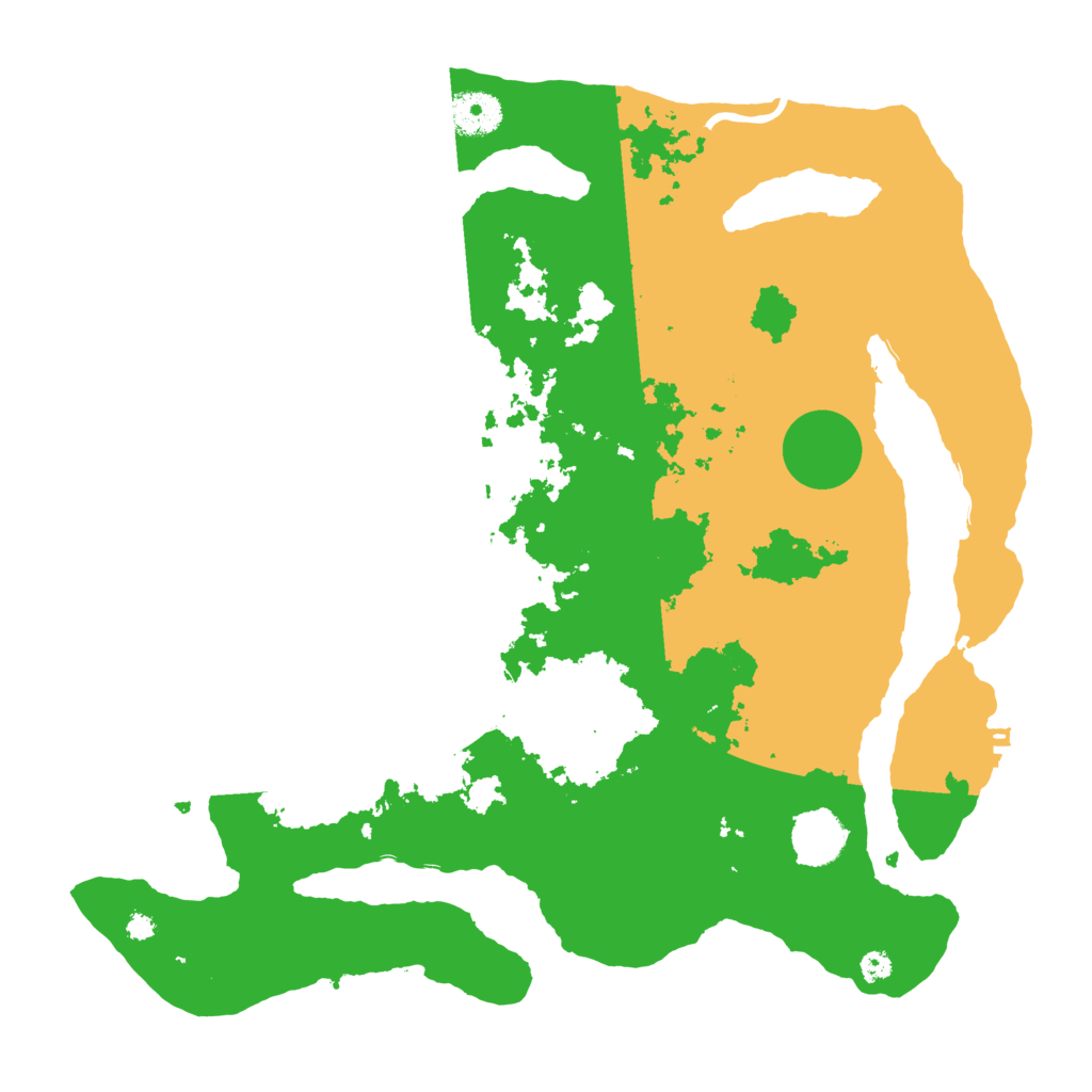 Biome Rust Map: Procedural Map, Size: 3638, Seed: 1441133105