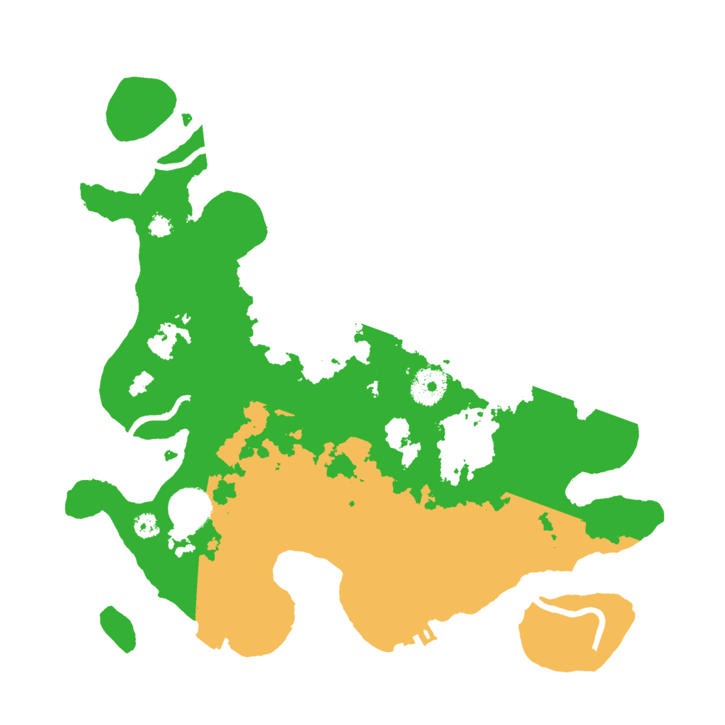 Biome Rust Map: Procedural Map, Size: 3000, Seed: 1363697221