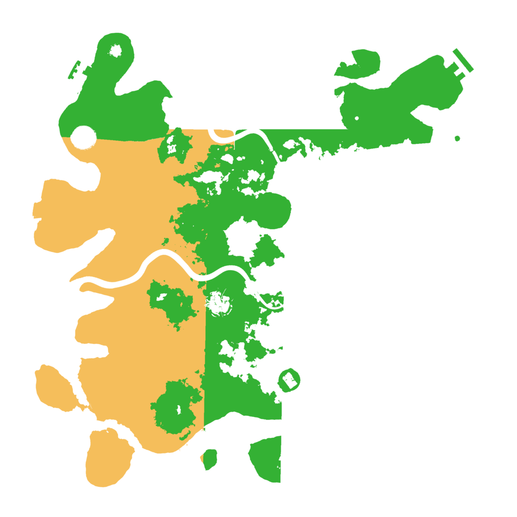 Biome Rust Map: Procedural Map, Size: 3800, Seed: 202305101