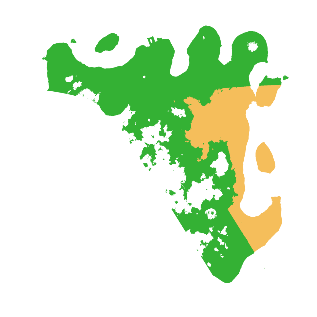 Biome Rust Map: Procedural Map, Size: 3000, Seed: 1325019674