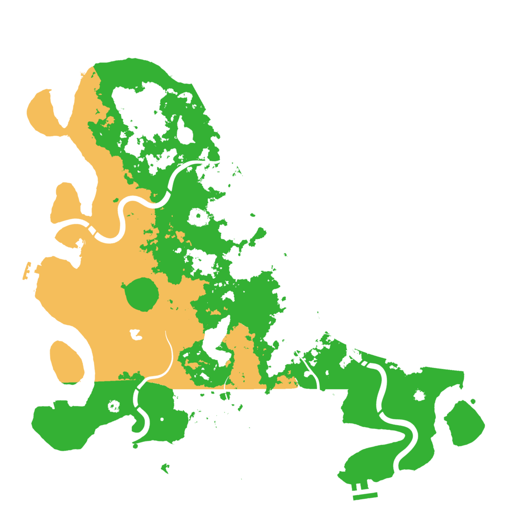 Biome Rust Map: Procedural Map, Size: 4250, Seed: 453934407