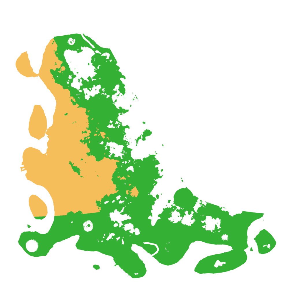 Biome Rust Map: Procedural Map, Size: 4250, Seed: 453934407