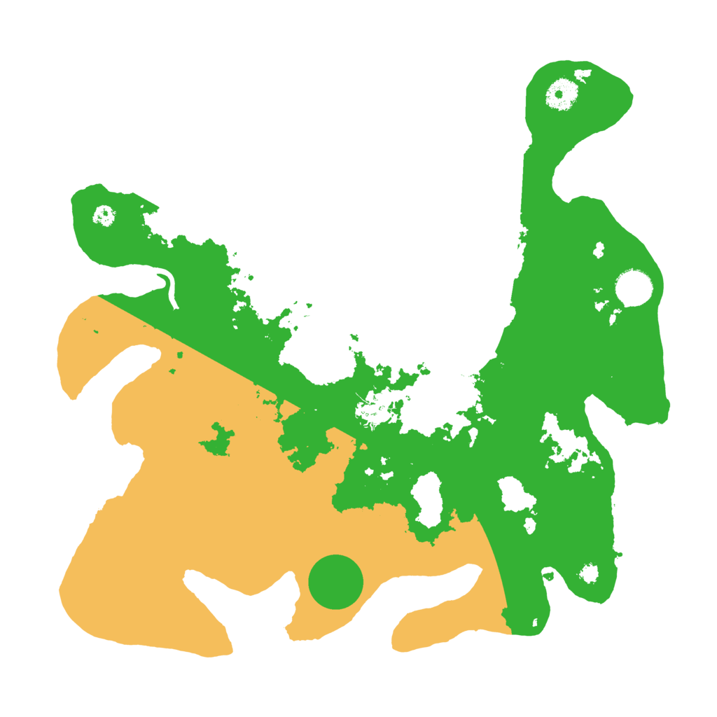 Biome Rust Map: Procedural Map, Size: 3450, Seed: 65761619