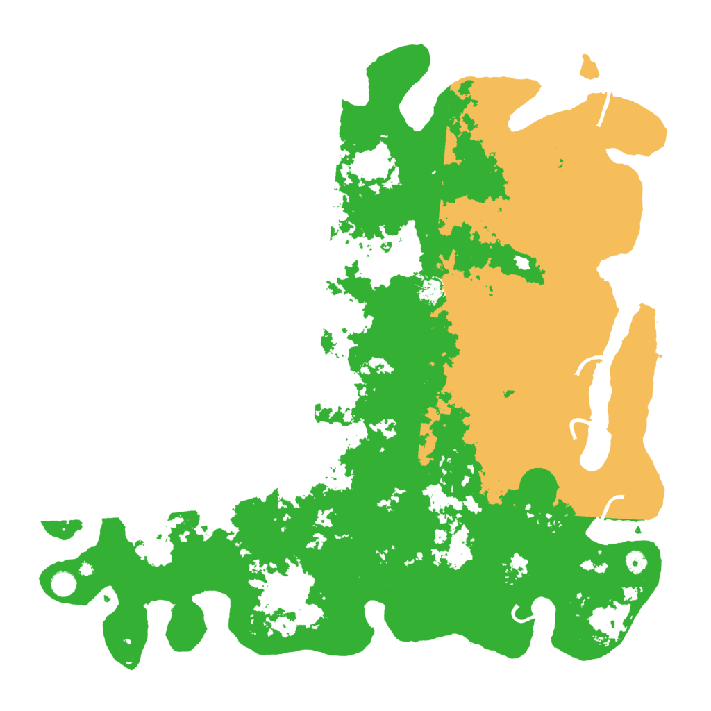 Biome Rust Map: Procedural Map, Size: 5000, Seed: 18186080