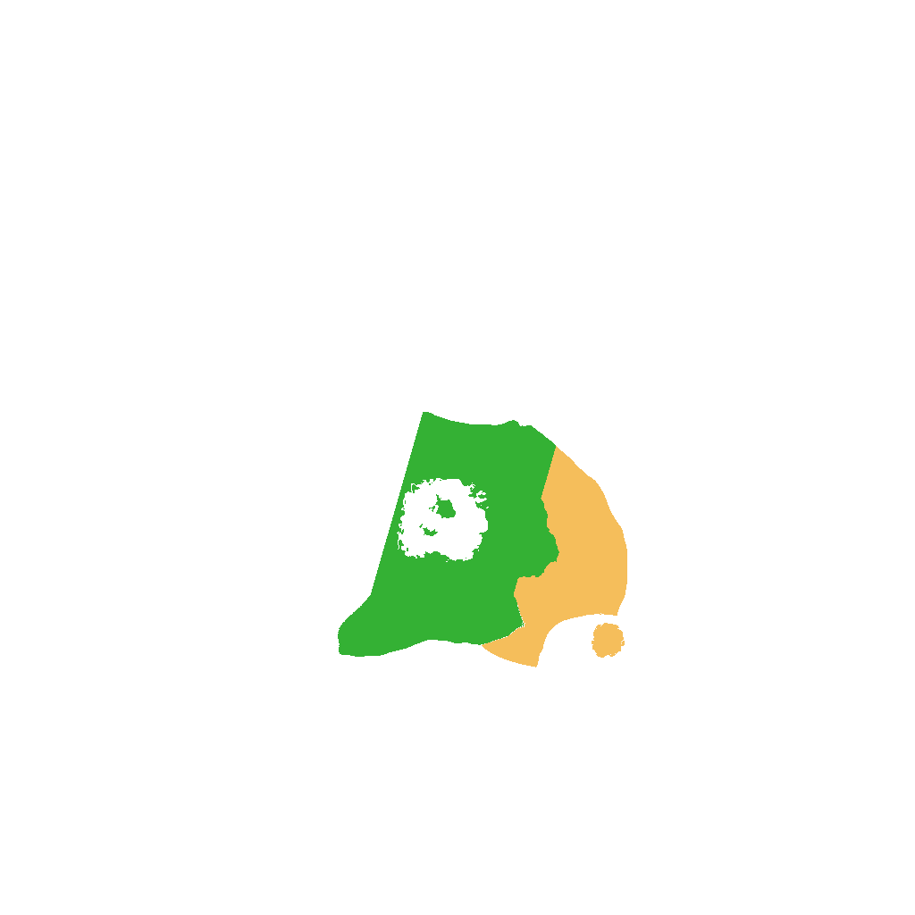 Biome Rust Map: Procedural Map, Size: 1100, Seed: 1100