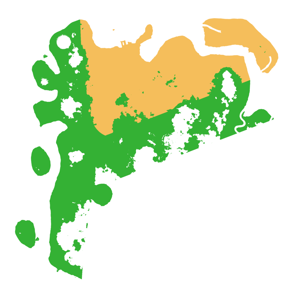 Biome Rust Map: Procedural Map, Size: 3800, Seed: 96546900
