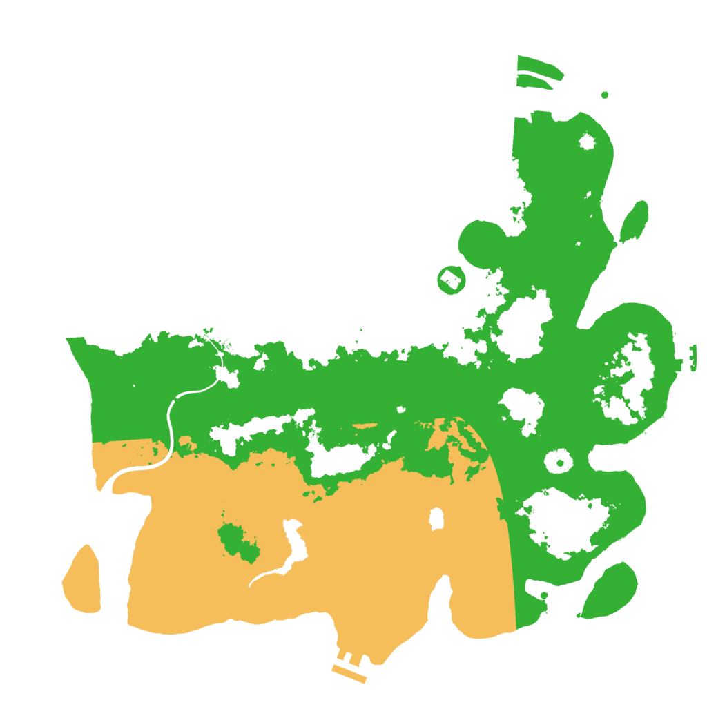 Biome Rust Map: Procedural Map, Size: 4000, Seed: 12131531
