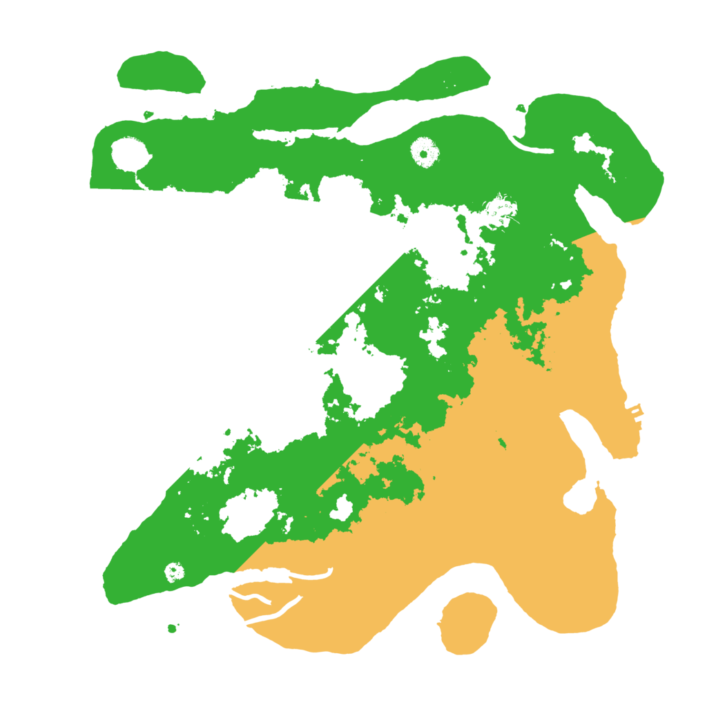 Biome Rust Map: Procedural Map, Size: 3750, Seed: 14137424