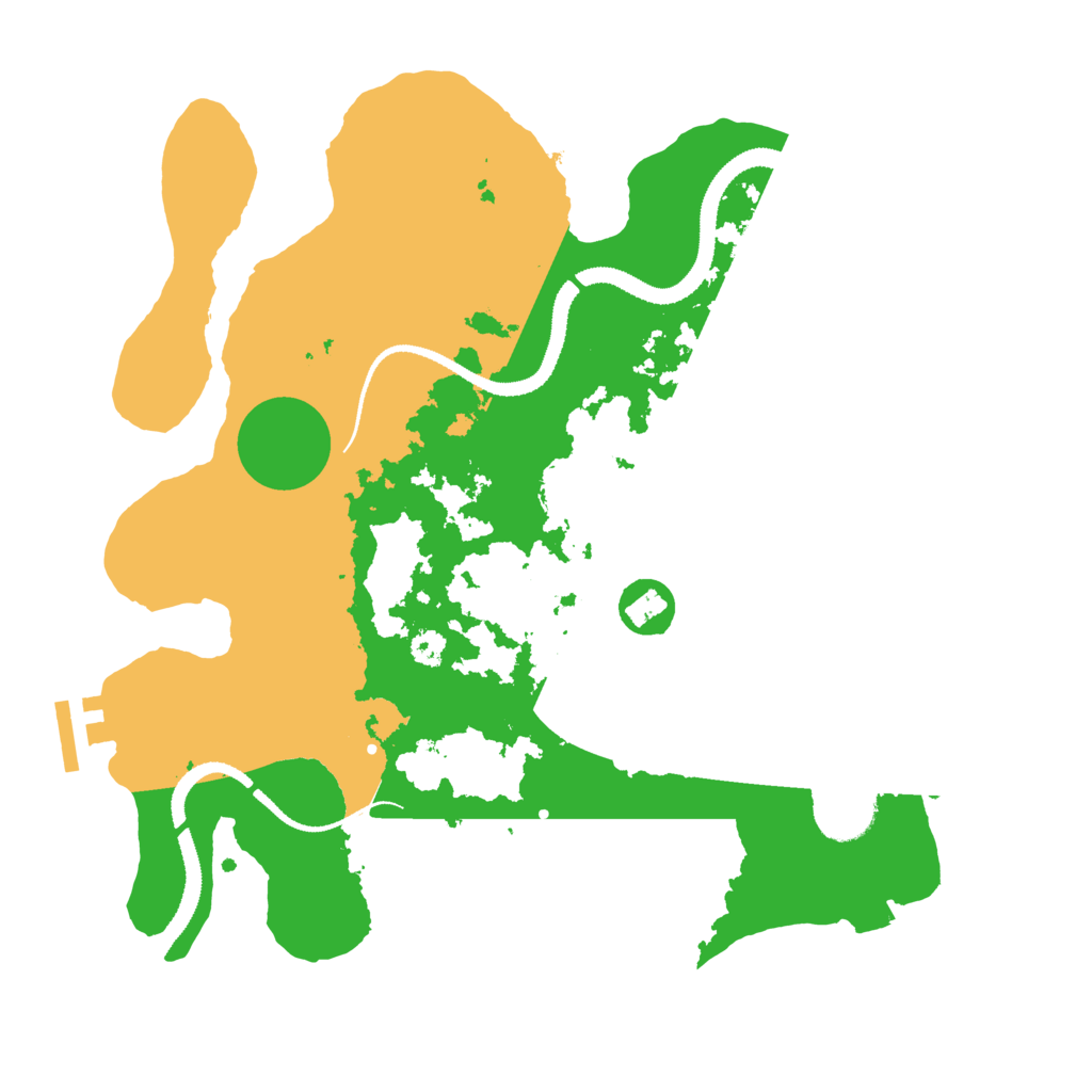 Biome Rust Map: Procedural Map, Size: 3100, Seed: 756309868