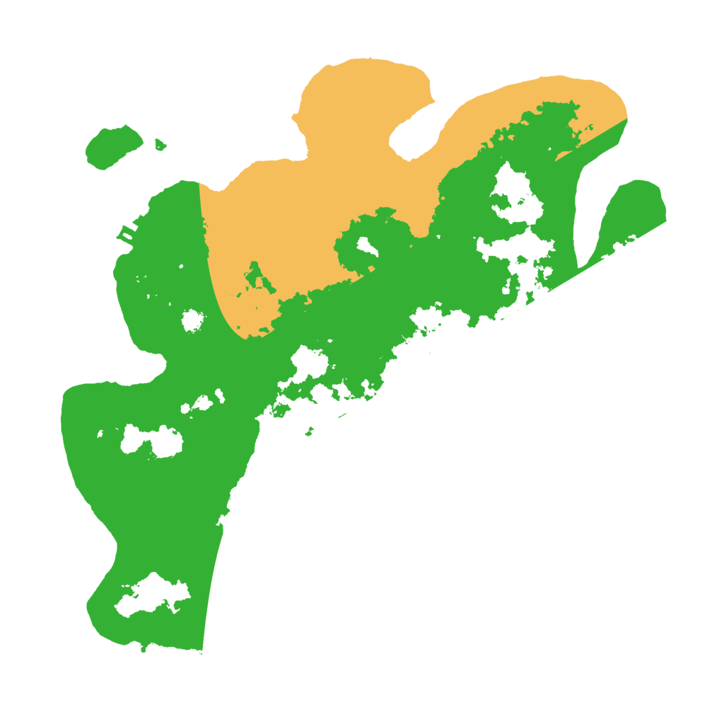 Biome Rust Map: Procedural Map, Size: 3000, Seed: 8999