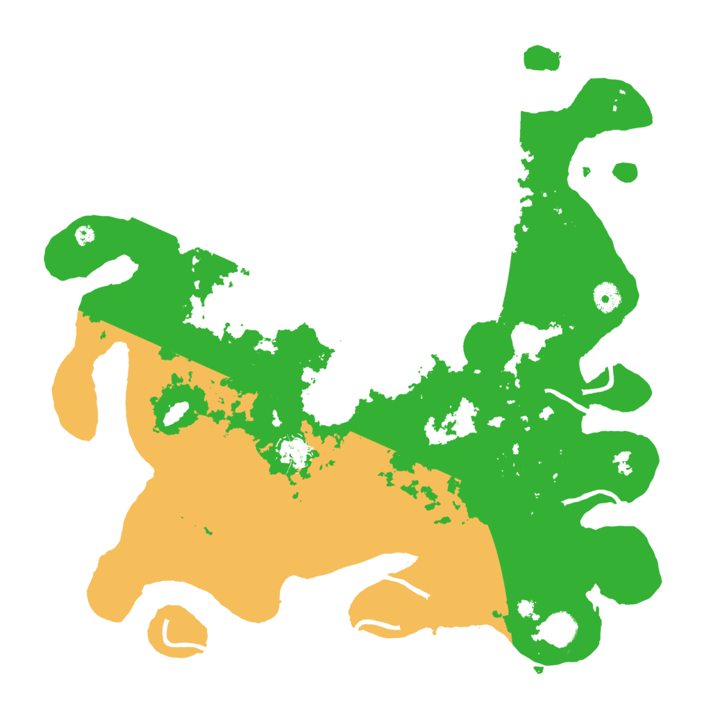 Biome Rust Map: Procedural Map, Size: 3800, Seed: 65426948