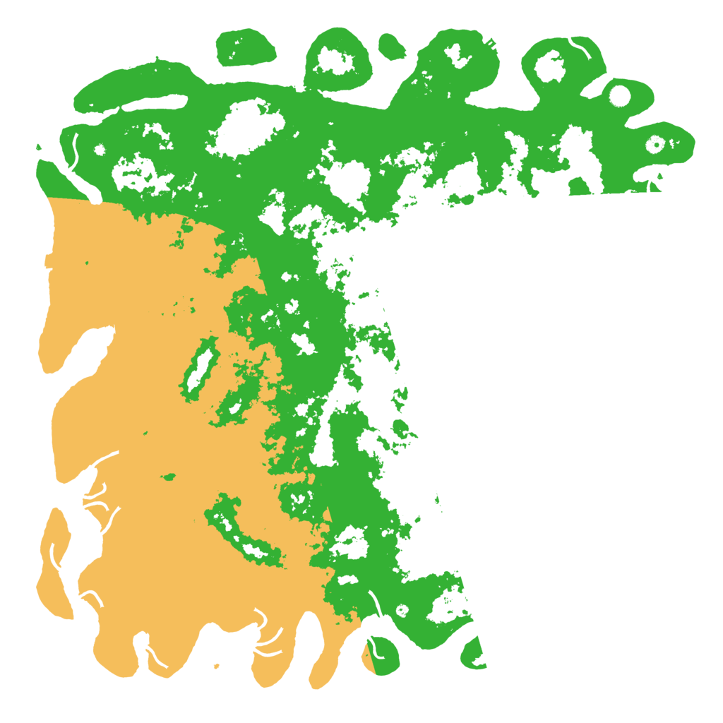 Biome Rust Map: Procedural Map, Size: 6000, Seed: 6942022