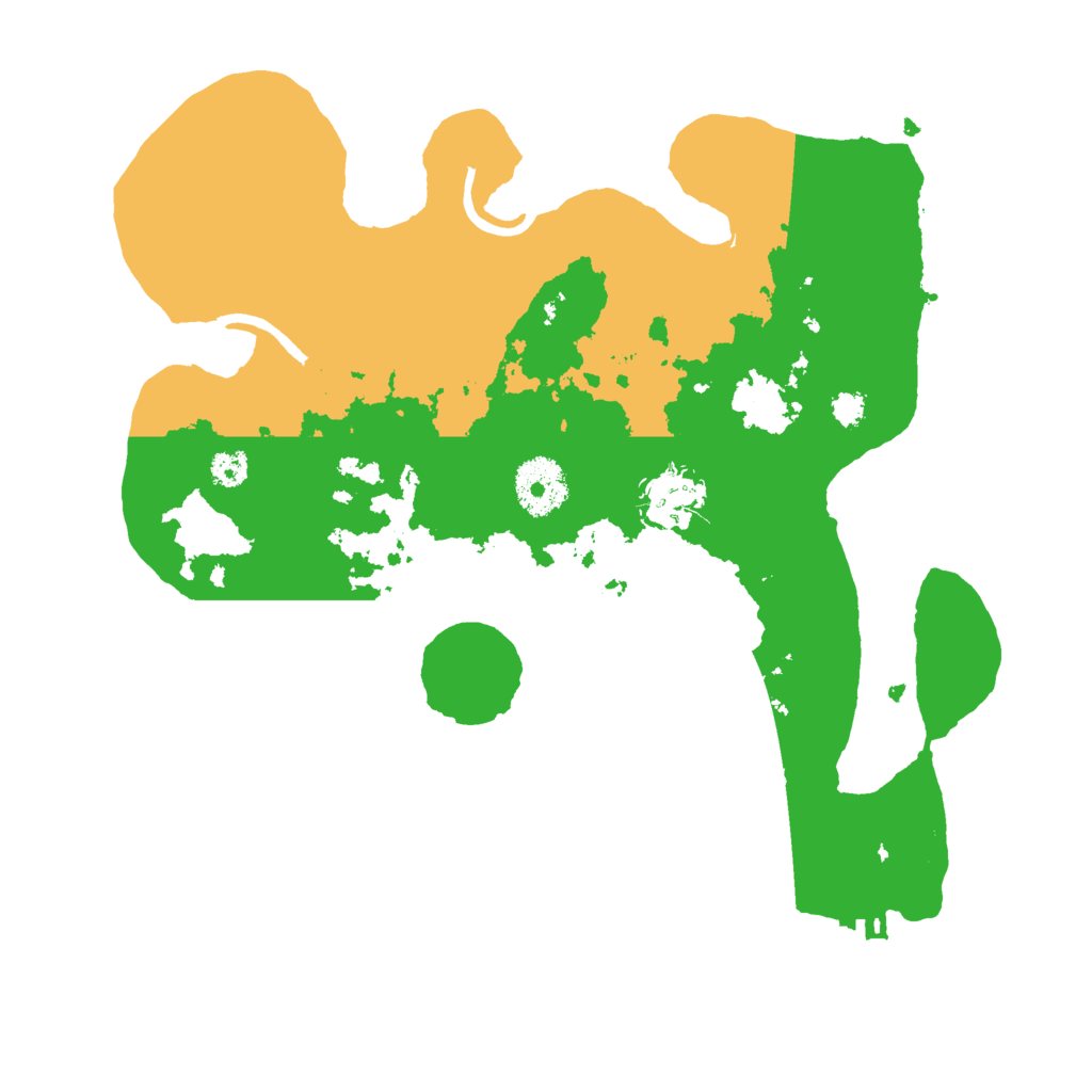 Biome Rust Map: Procedural Map, Size: 3000, Seed: 126126586