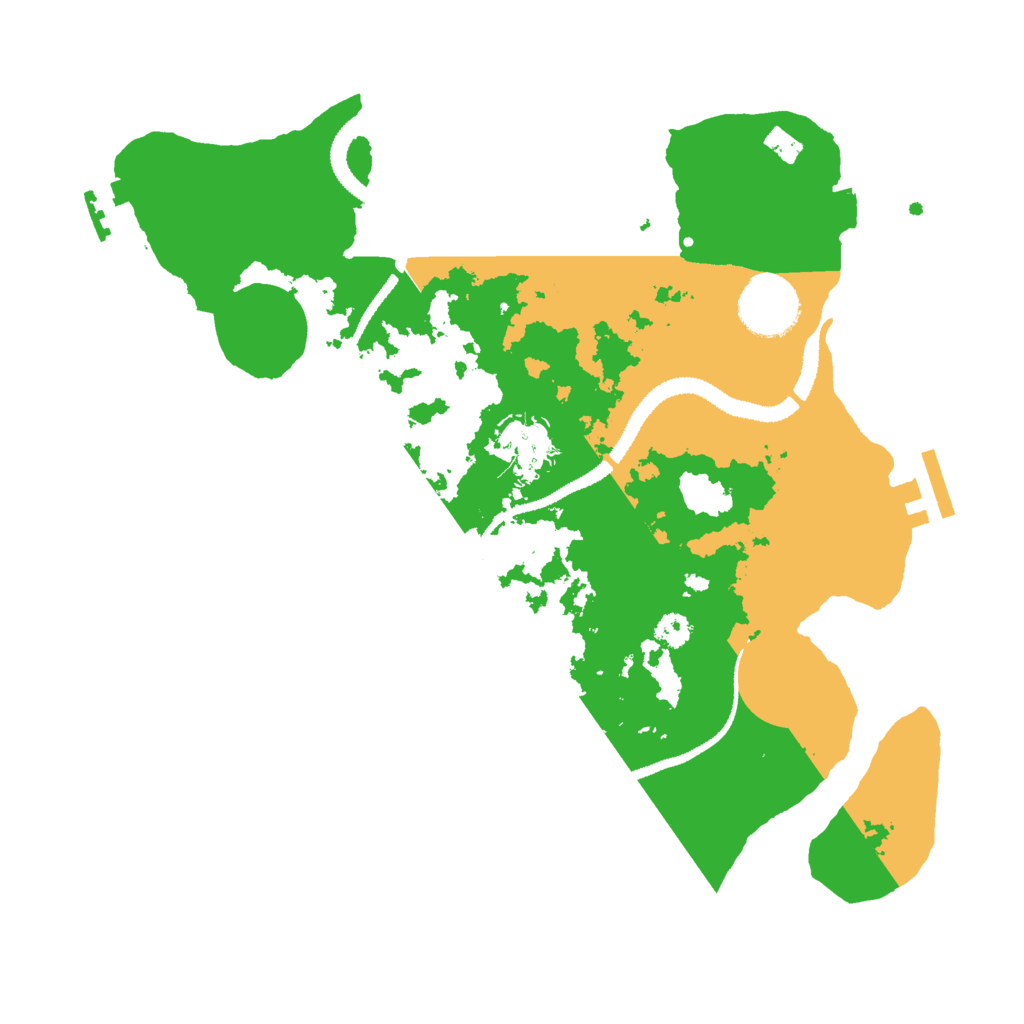 Biome Rust Map: Procedural Map, Size: 3000, Seed: 1934134709
