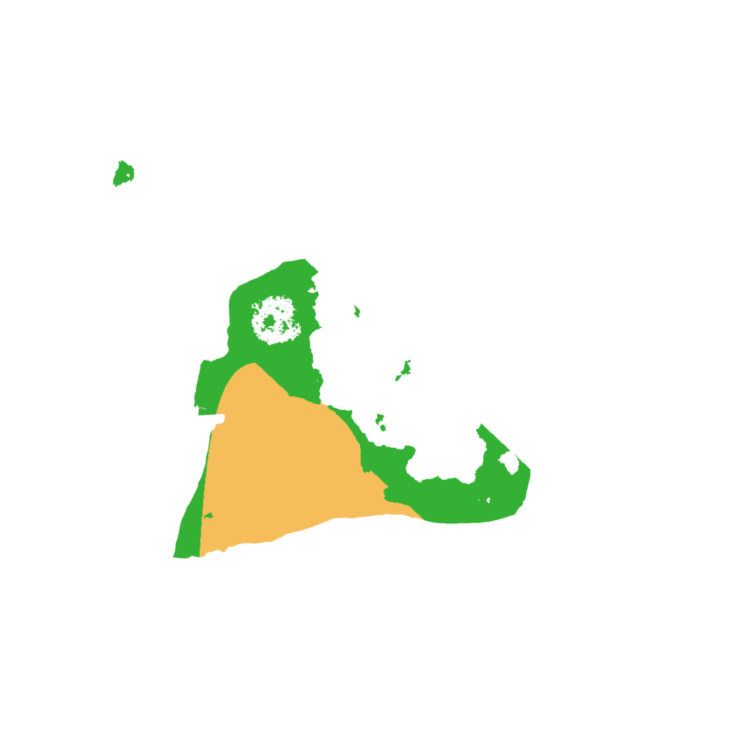 Biome Rust Map: Procedural Map, Size: 1550, Seed: 333
