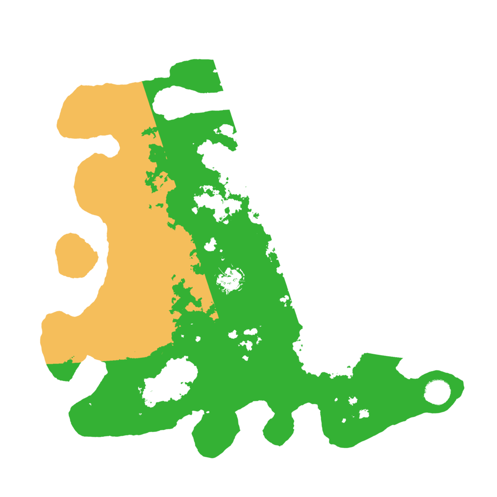 Biome Rust Map: Barren, Size: 3500, Seed: 730986167