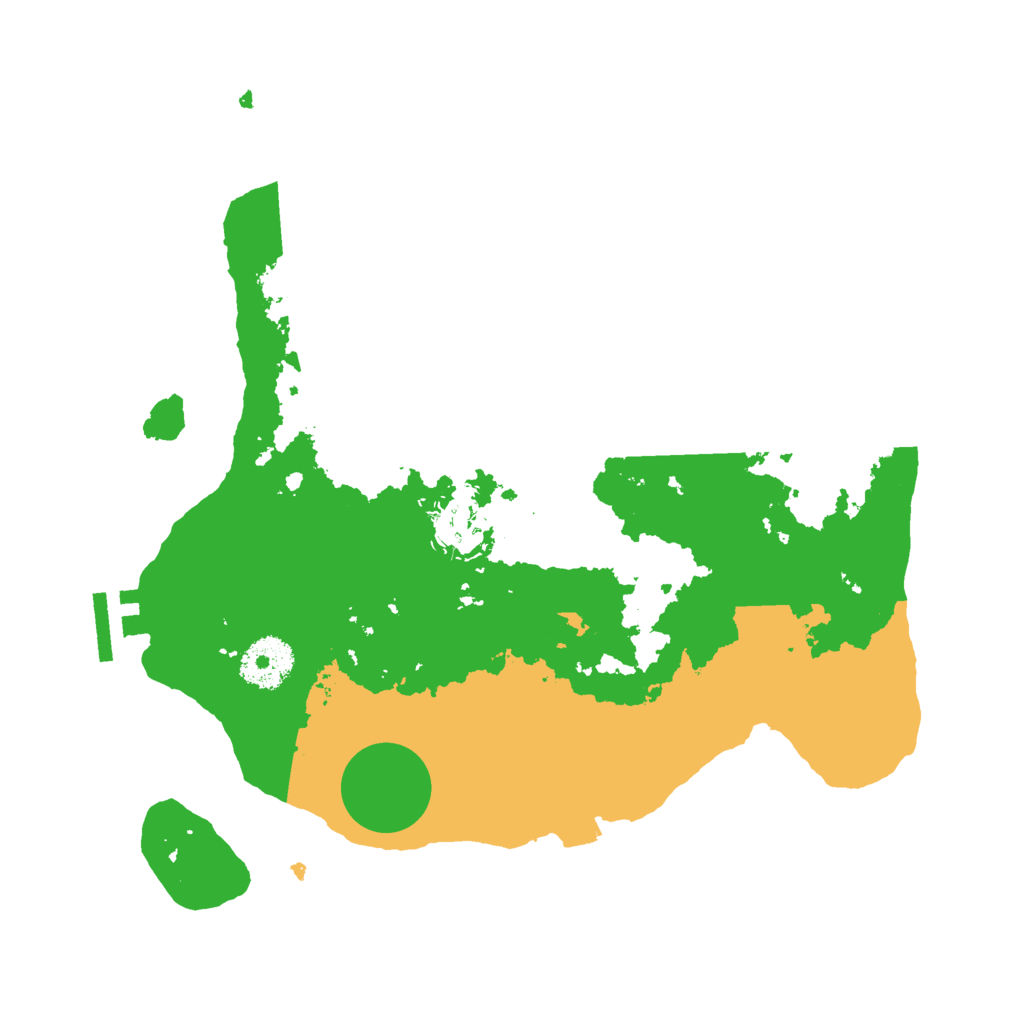 Biome Rust Map: Procedural Map, Size: 3000, Seed: 8008132