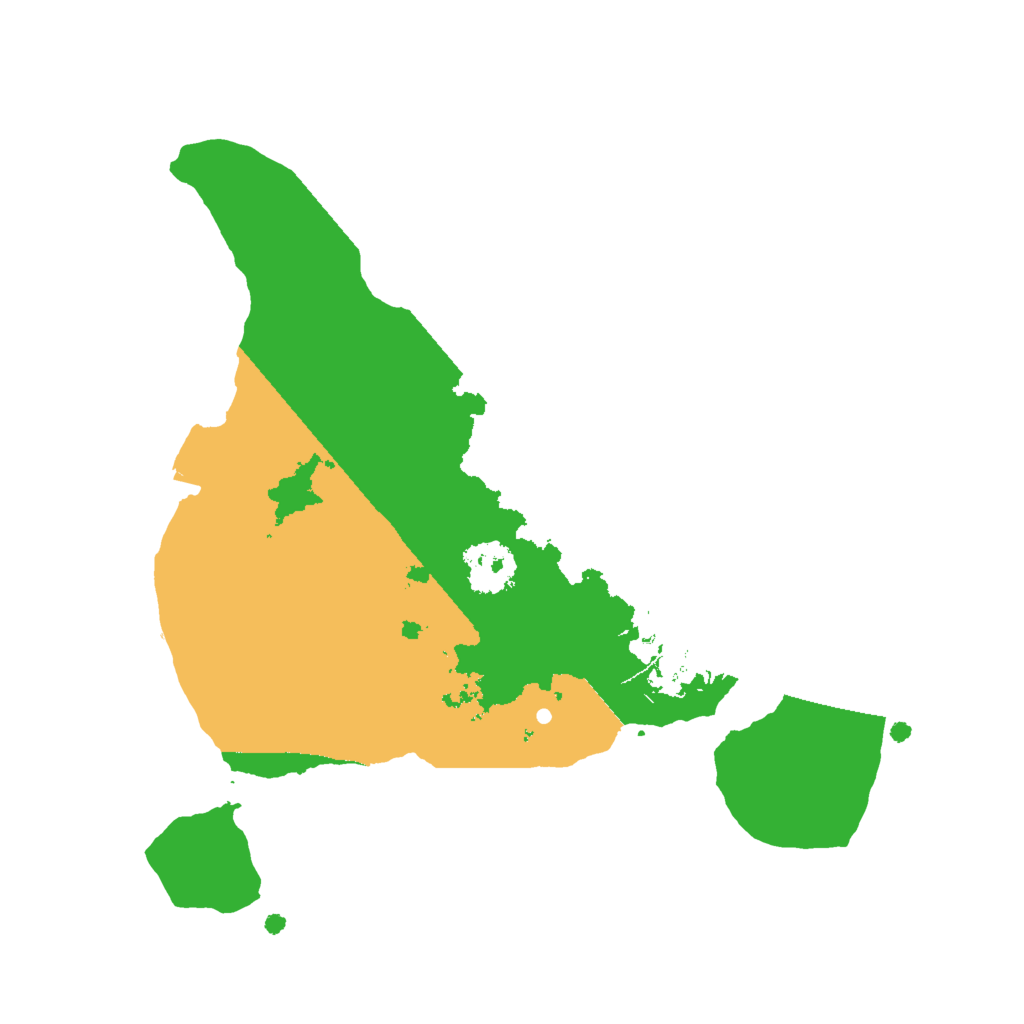 Biome Rust Map: Procedural Map, Size: 2000, Seed: 1926173820