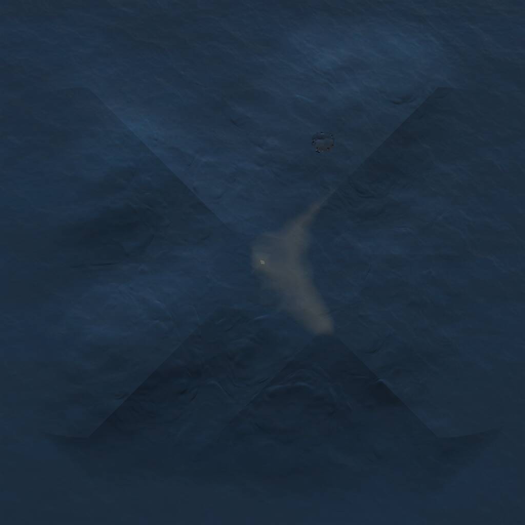 Rust Map: Procedural Map, Size: 1000, Seed: 545550766, 1 Monuments