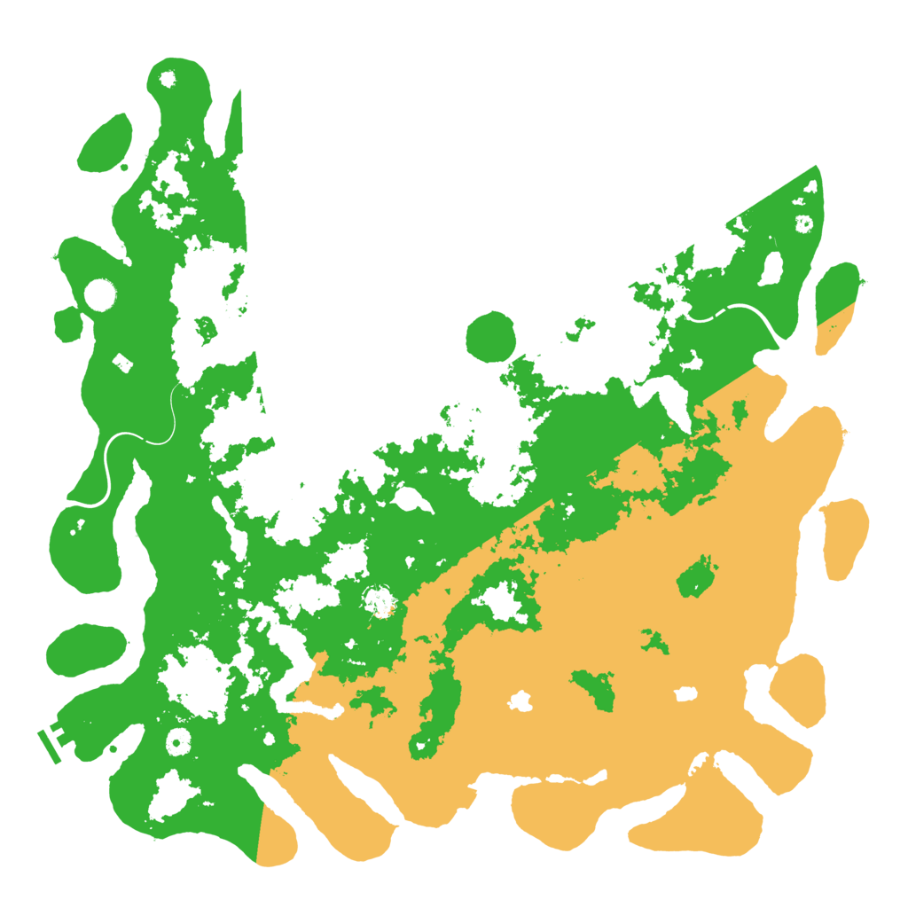 Biome Rust Map: Procedural Map, Size: 5000, Seed: 1566715370