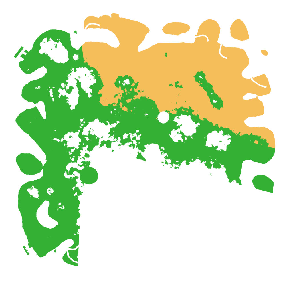 Biome Rust Map: Procedural Map, Size: 4500, Seed: 1345