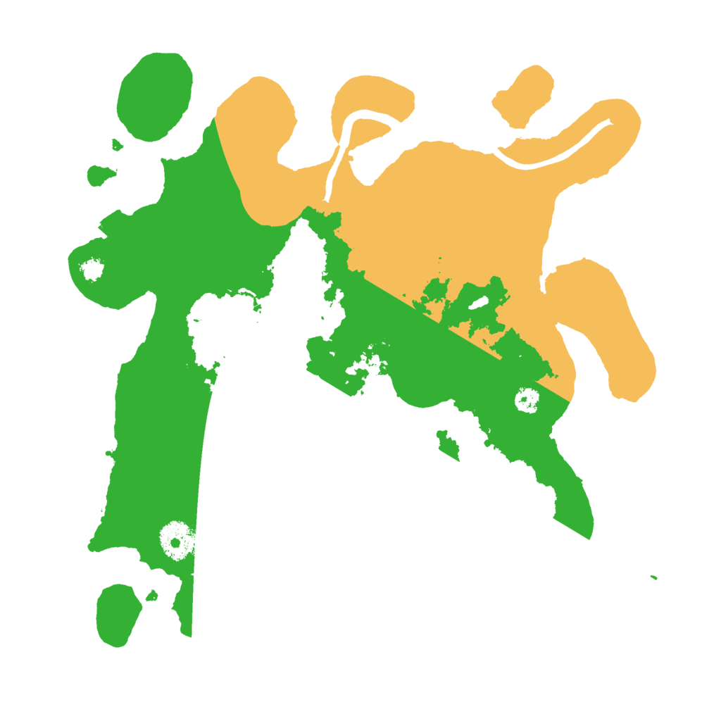 Biome Rust Map: Procedural Map, Size: 3000, Seed: 2456229