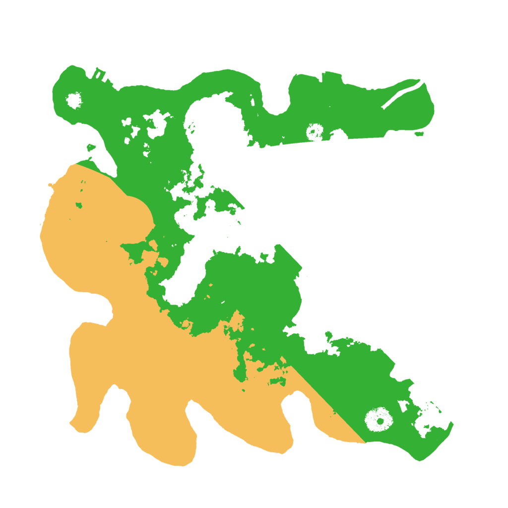 Biome Rust Map: Procedural Map, Size: 3000, Seed: 31750