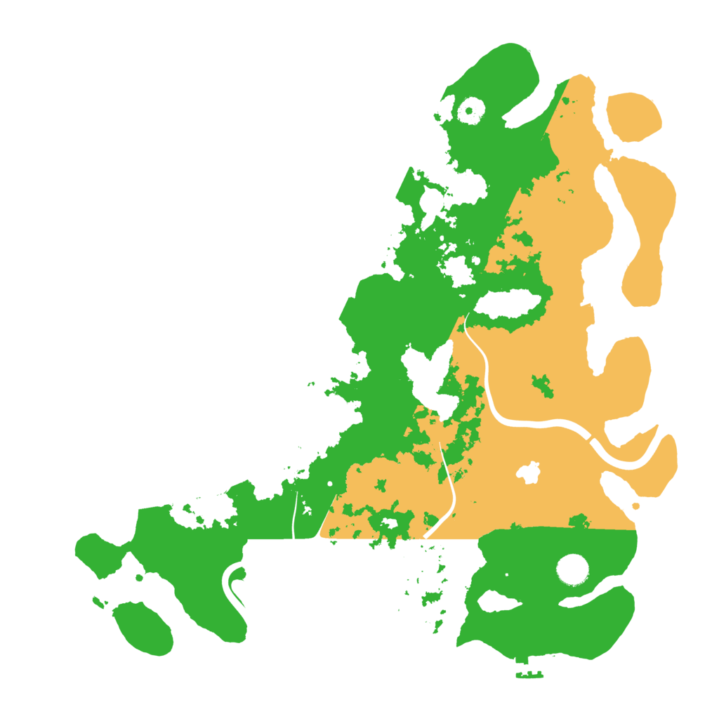Biome Rust Map: Procedural Map, Size: 4000, Seed: 1453871274