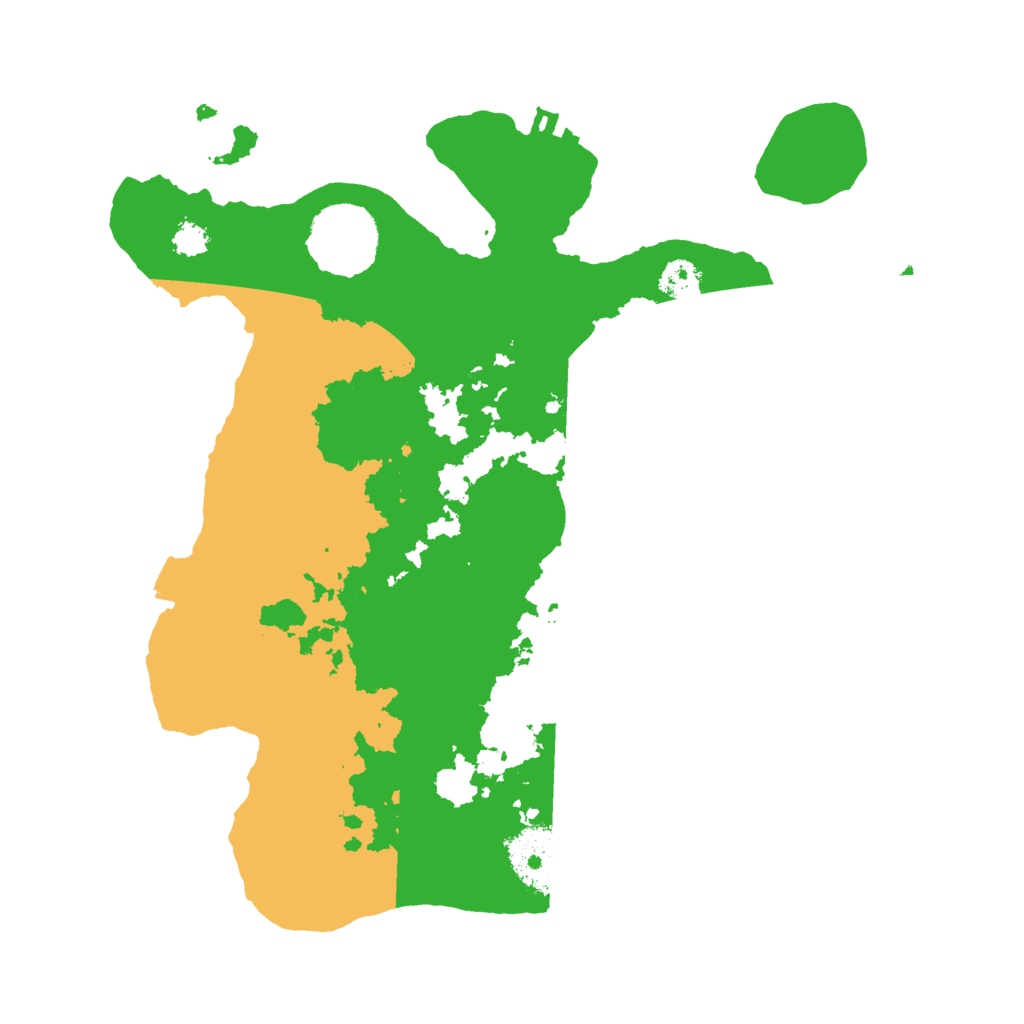Biome Rust Map: Procedural Map, Size: 2700, Seed: 410694957