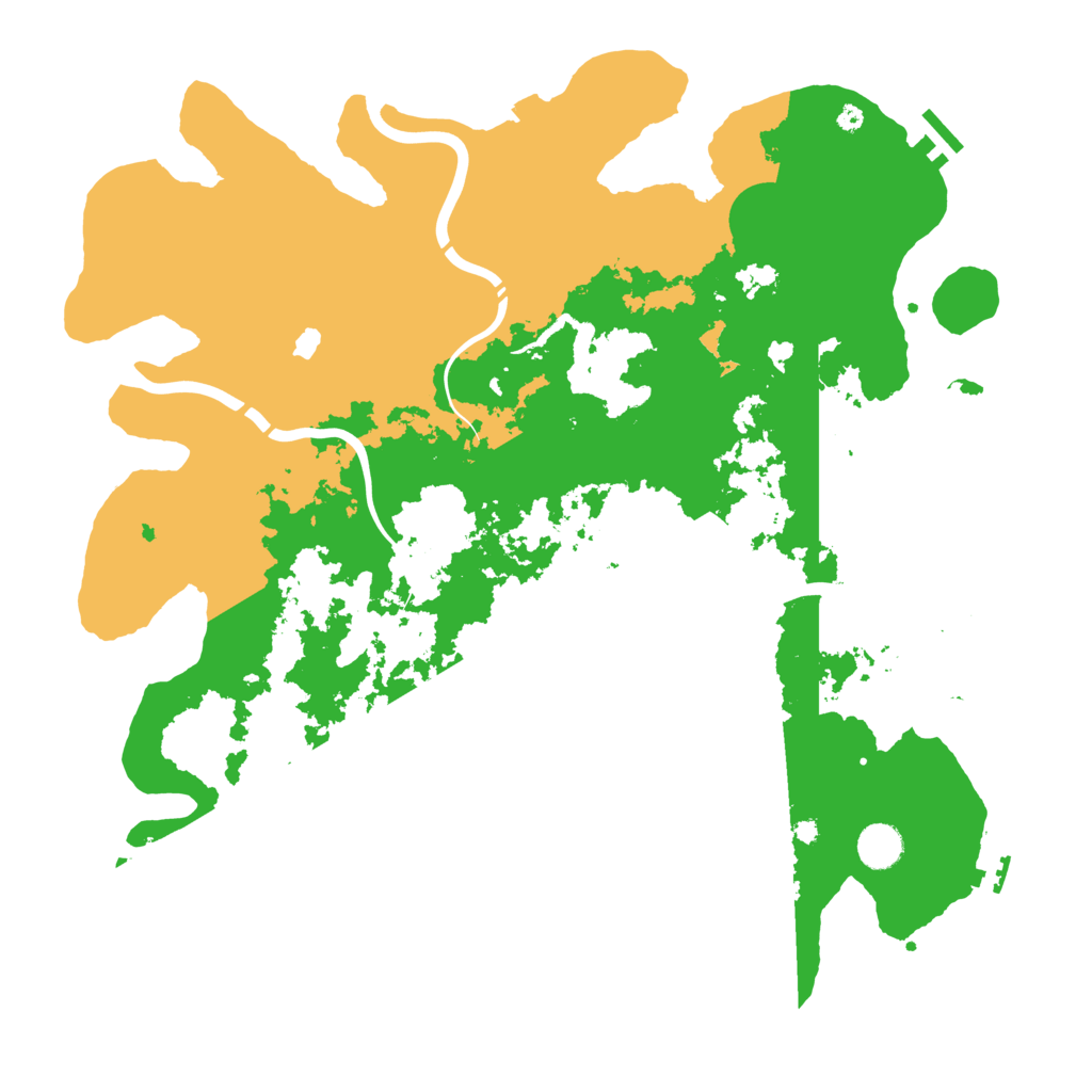 Biome Rust Map: Procedural Map, Size: 4250, Seed: 78561