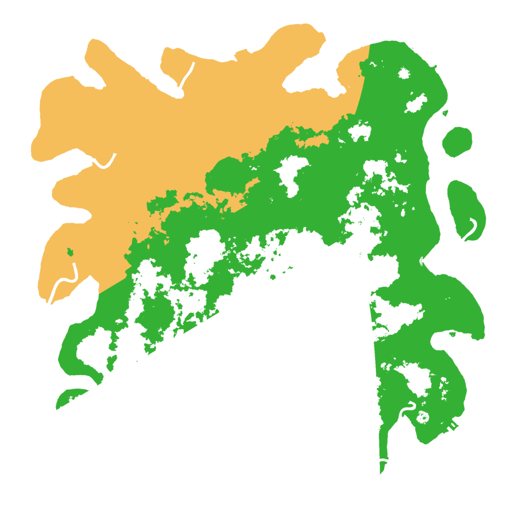 Biome Rust Map: Procedural Map, Size: 4250, Seed: 78561