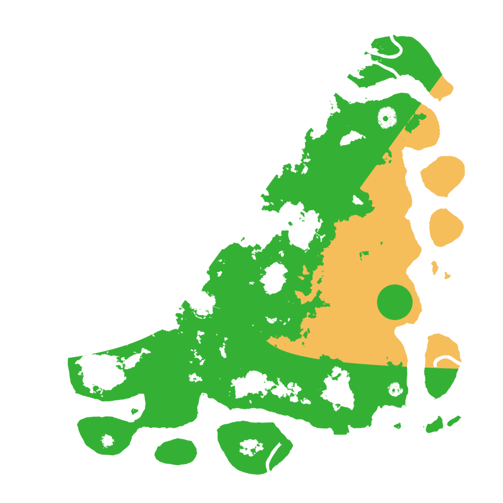Biome Rust Map: Procedural Map, Size: 3750, Seed: 141258795