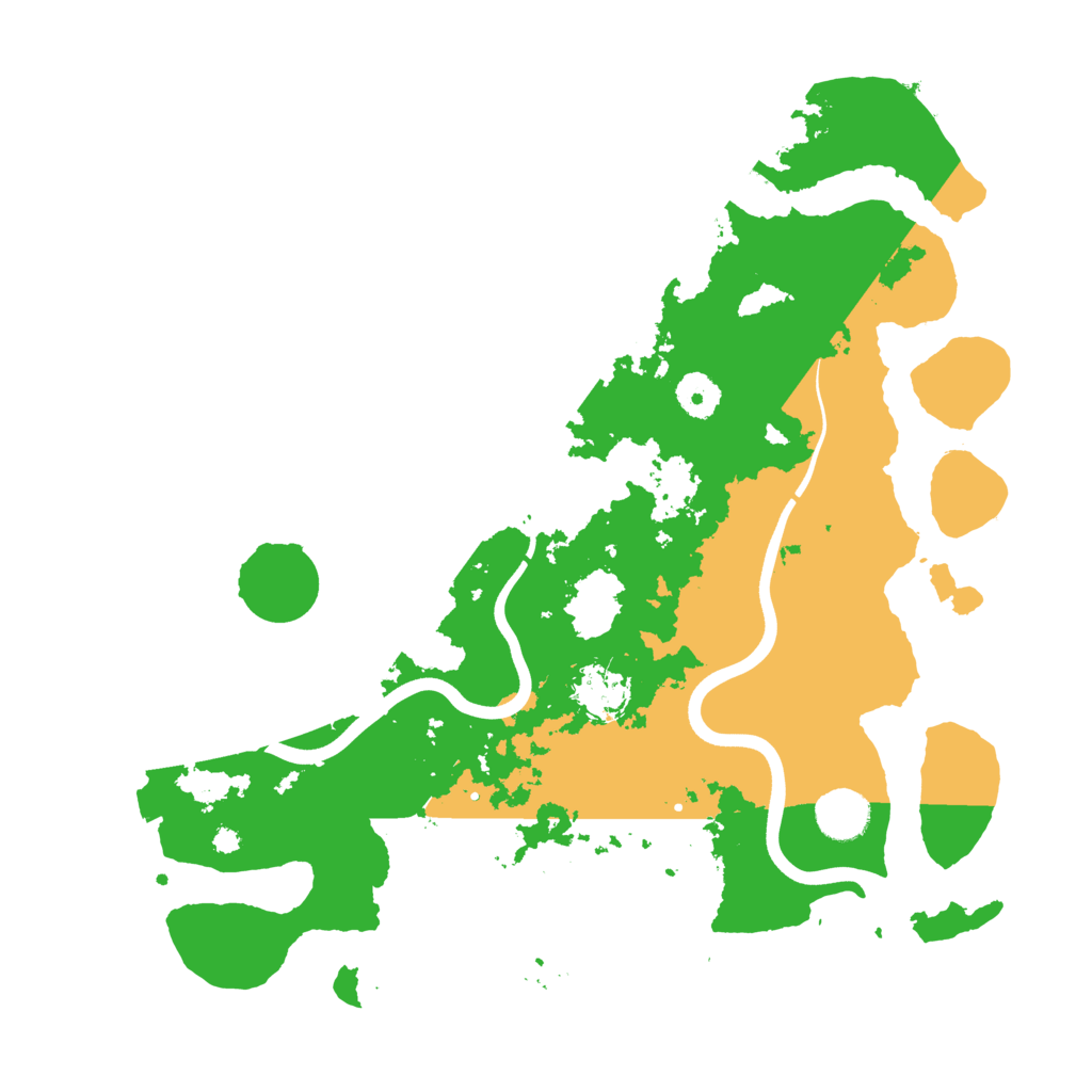 Biome Rust Map: Procedural Map, Size: 3750, Seed: 141258795