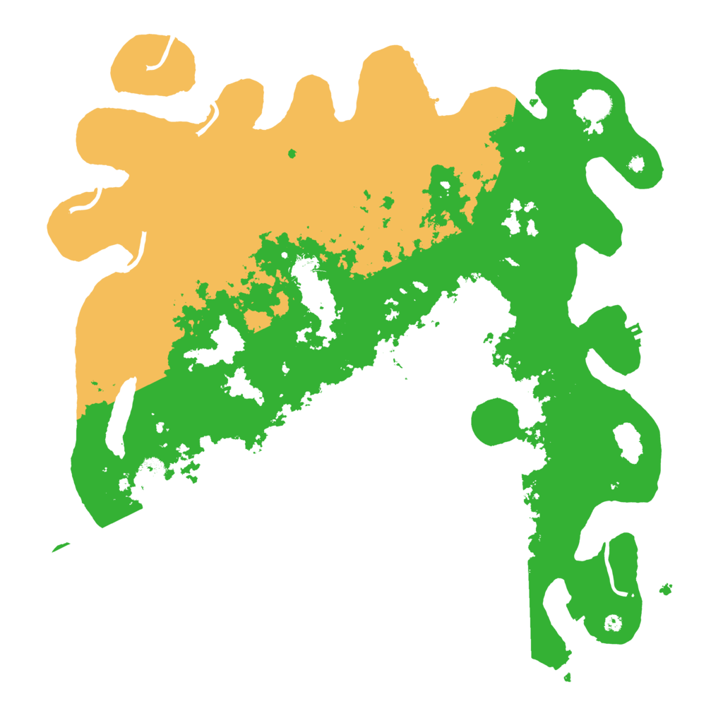 Biome Rust Map: Procedural Map, Size: 4250, Seed: 525054372