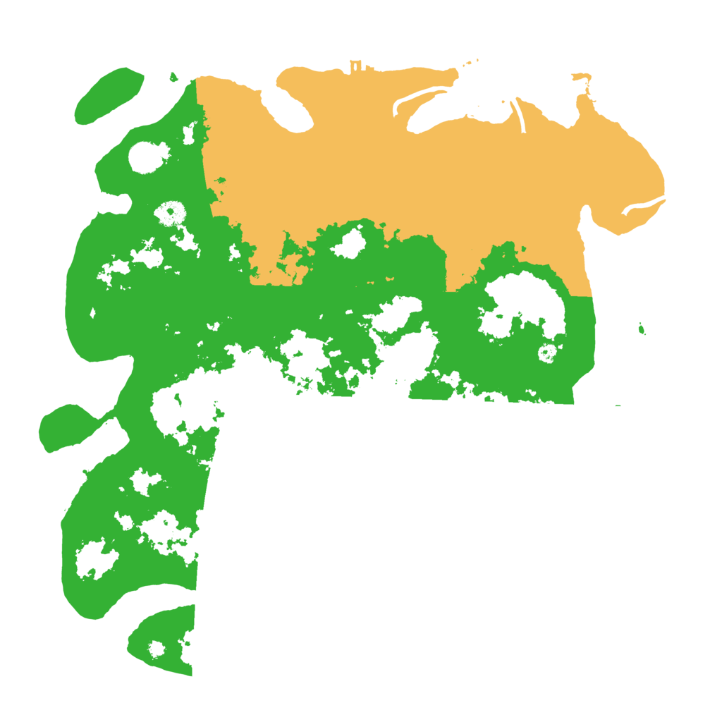 Biome Rust Map: Procedural Map, Size: 4000, Seed: 1254856