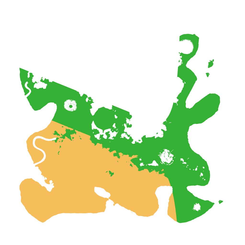 Biome Rust Map: Procedural Map, Size: 3000, Seed: 26428