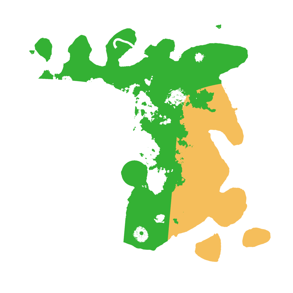 Biome Rust Map: Procedural Map, Size: 3000, Seed: 48091758