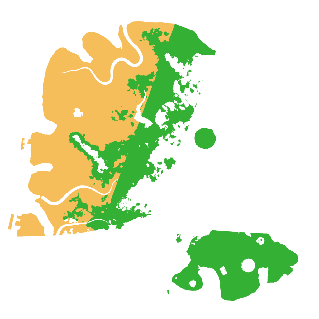 Biome Rust Map: Procedural Map, Size: 4200, Seed: 456881168