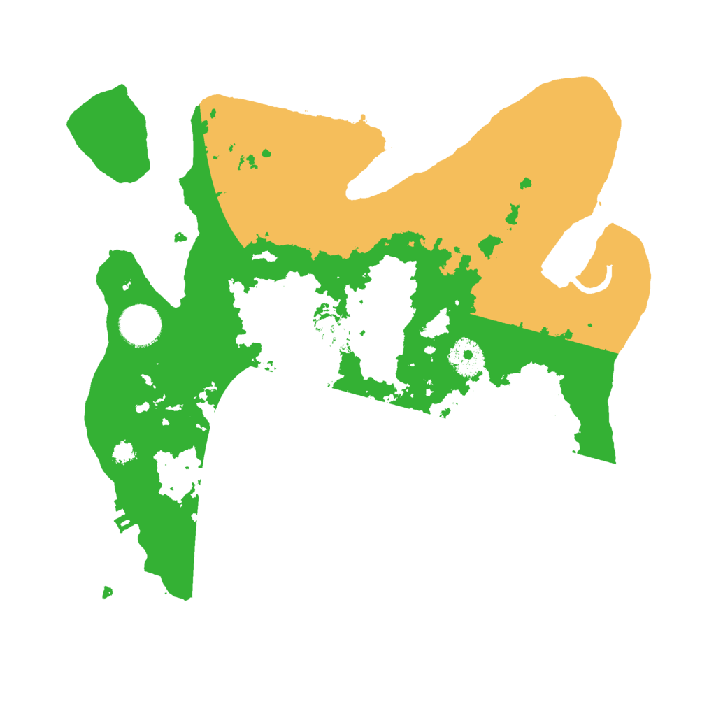 Biome Rust Map: Procedural Map, Size: 3000, Seed: 1549390017