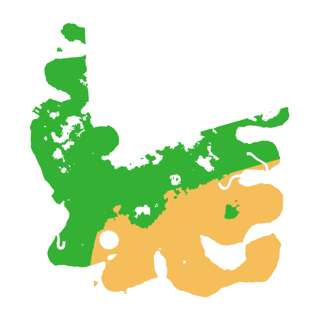 Biome Rust Map: Procedural Map, Size: 3000, Seed: 30962